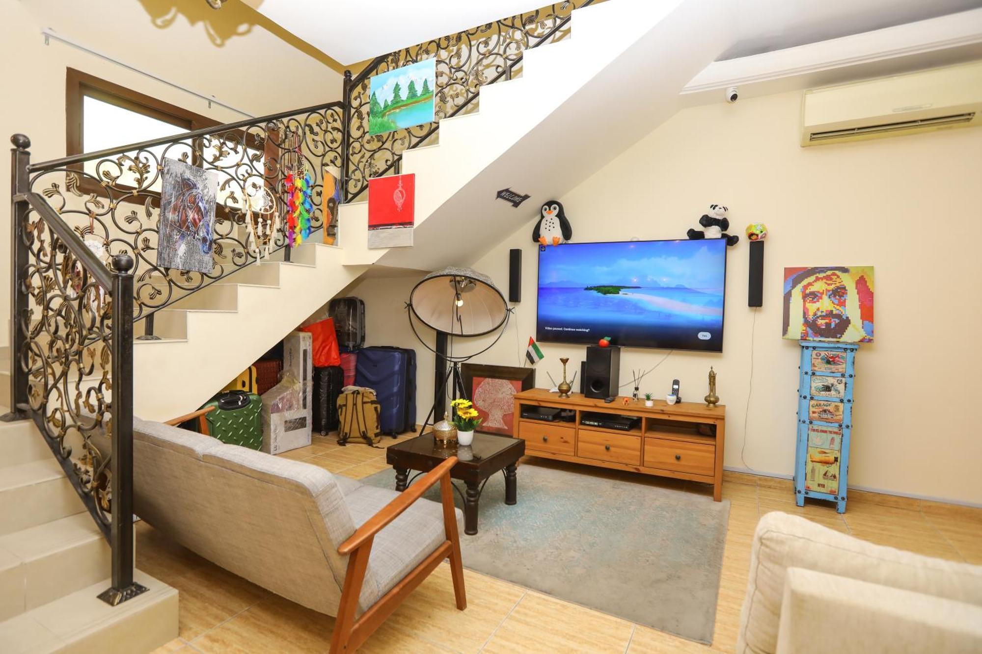 The Villa Hostel - By Lunar أبو ظبي المظهر الخارجي الصورة